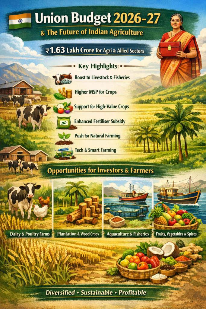 Indian Union Budget Agriculture Sector