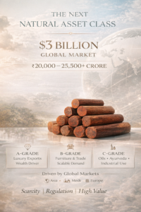 Red Sanders Investment Opportunity: $3 Billion Global Natural Asset Market for HNIs & NRIs