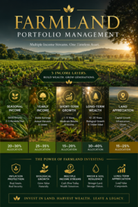 Diversified Farmland Investment Strategy for Income, Biological Growth and Long-Term Wealth Creation