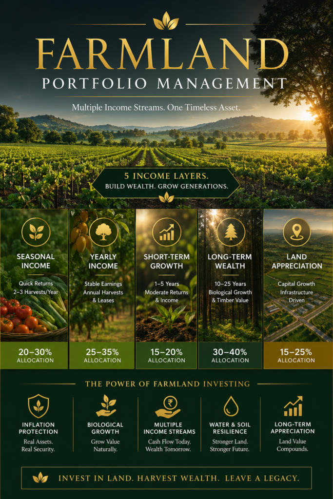 Diversified Farmland Investment Strategy for Income, Biological Growth and Long-Term Wealth Creation