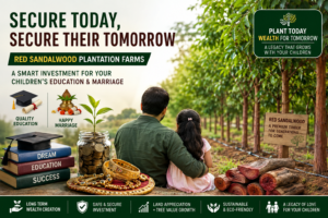 Red Sandalwood Plantation Farms Can Secure Your Children's Education and Red Sandalwood is Considered a Premium Wealth AssetMarriage Future
