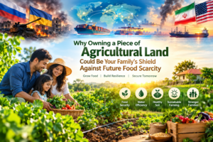 Agriculture lands for future Food Security